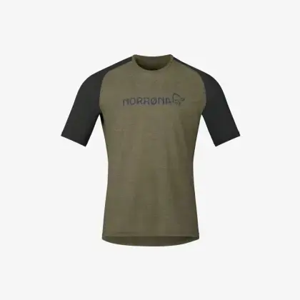Tričko Norrona Fjora Equaliser Lightweight T-Shirt - Olive Night