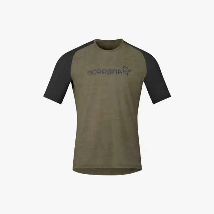 Tričko Norrona Fjora Equaliser Lightweight T-Shirt - Olive Night