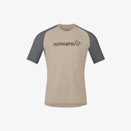 Tričko Norrona Fjora Equaliser Lightweight T-Shirt - Winter twig/Beluga