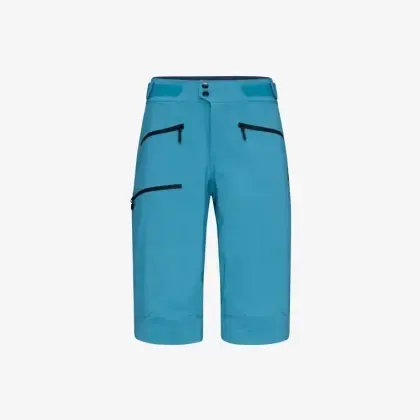 Nohavice Norrona Fjora Flex1 Shorts Woman - Brittany blue