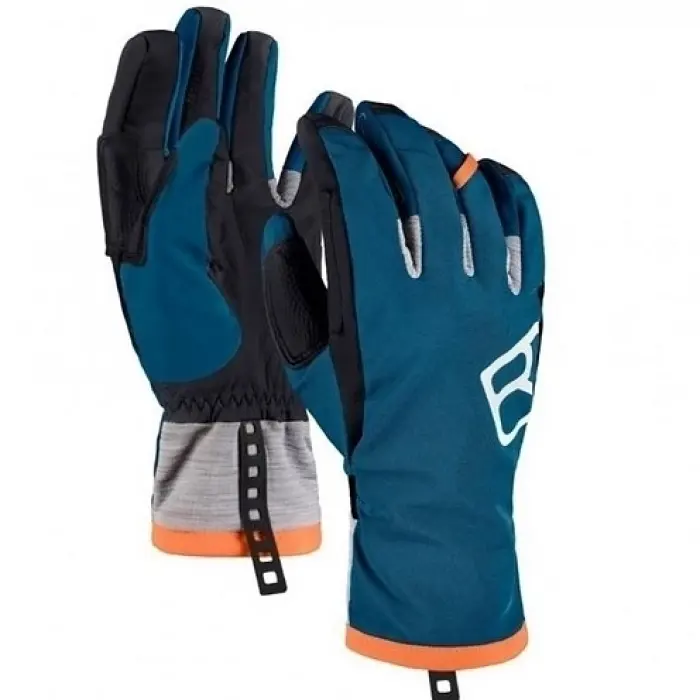 Rukavice Ortovox Tour Gloves - Petrol blue