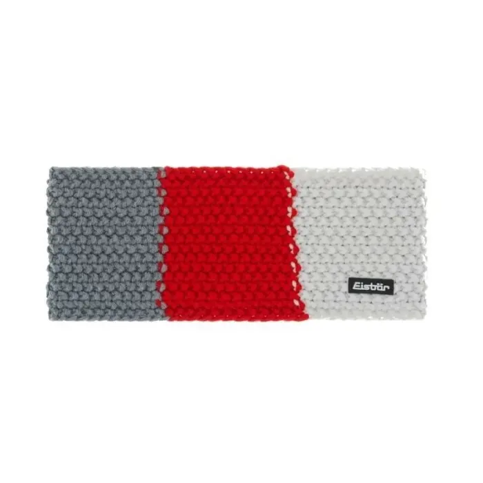 Čelenka Eisbär Jamies Flag STB 10cm - gray/red/white
