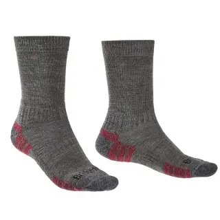Ponožky Bridgedale Hike Trail LW MP Boot - Grey heather