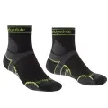 Ponožky Bridgedale Trail Run LW T2 Merino Sport 3/4 Crew - Black