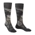Ponožky Bridgedale Ski LightWeight Vertige Light Over Calf - Graphite/bungee