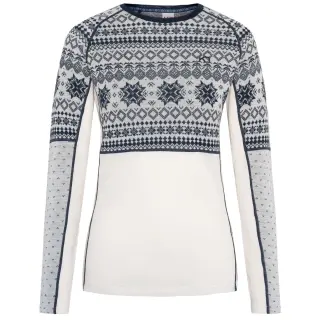 Tričko Kari Traa Vilma LS Woman - Off White