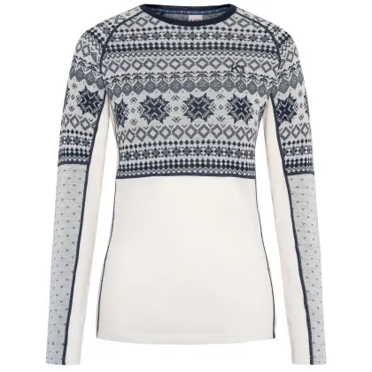 Tričko Kari Traa Vilma LS Woman - Off White