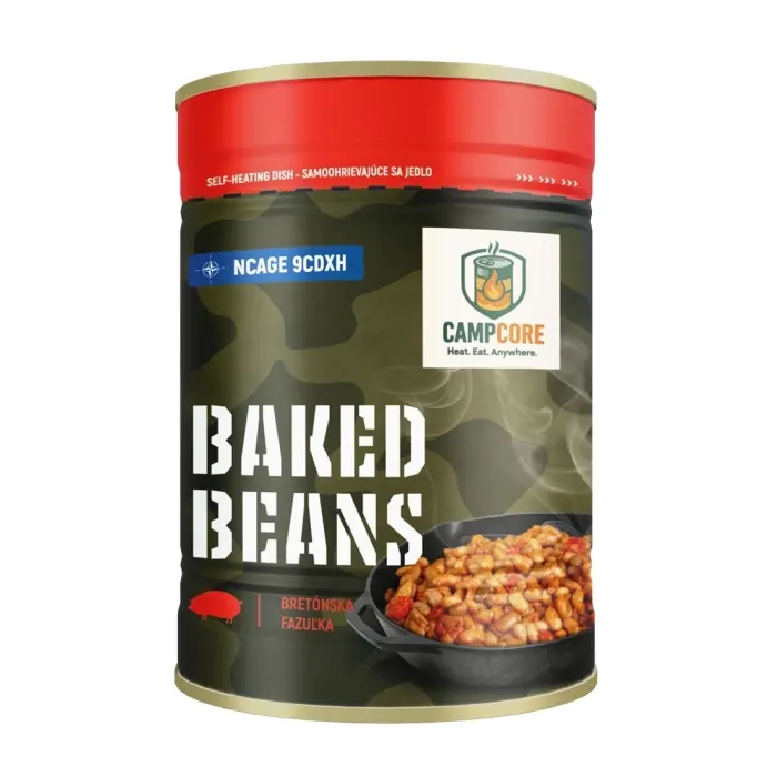 CampCore Baked Beans – Bretónska fazuľka s mäsom