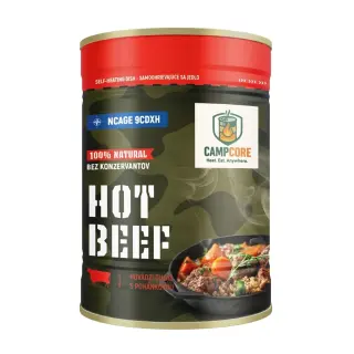 CampCore Hot Beef – Hovädzí guláš s pohánkovou kašou