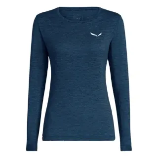 Tričko Salewa Puez Melange Dry L/S Tee Woman