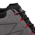 Gunmetal grey/red 2