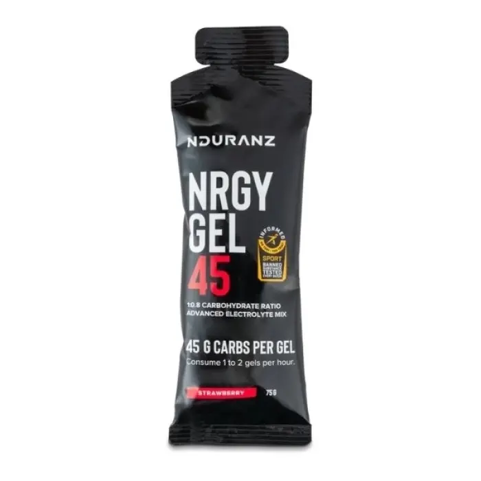 Energetický gél Nduranz Nrgy Gel 75g - Jahoda