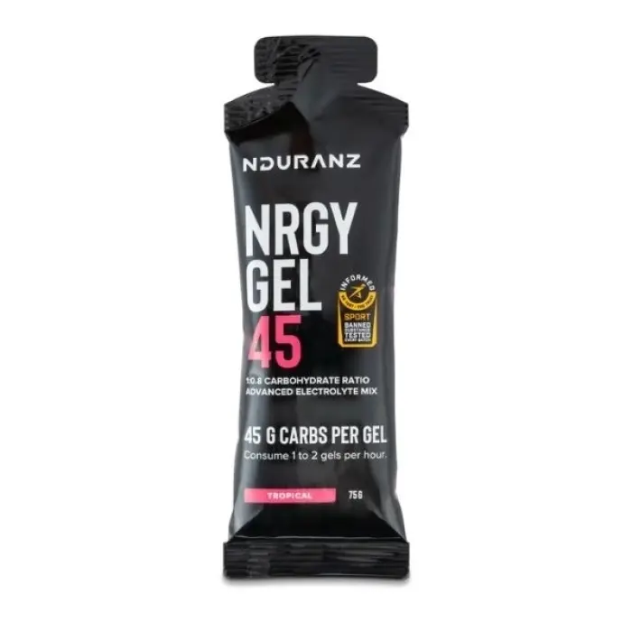 Energetický gél Nduranz Nrgy Gel 75g - Tropické ovocie