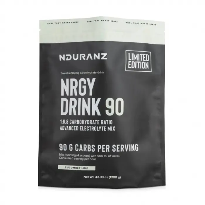 Iontový nápoj Ndruranz Nrgy Unit Drink 90 1200g - Uhorka-Limeta