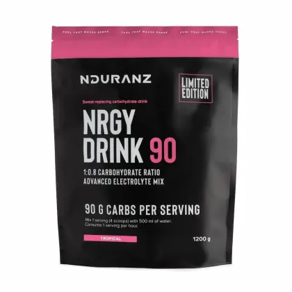 Iontový nápoj Ndruranz Nrgy Unit Drink 90 1200g - Tropické ovocie