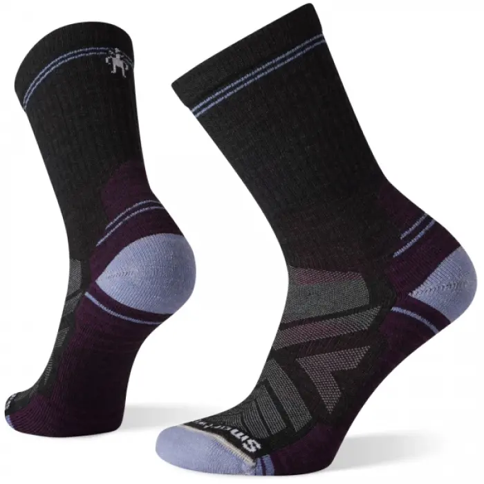 Ponožky Smartwool Hike Light Cushion Crew Socks Woman - Charcoal