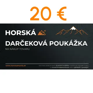 Tlačená Darčeková poukážka 20€