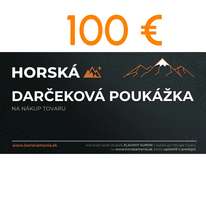Tlačená Darčeková poukážka 100€