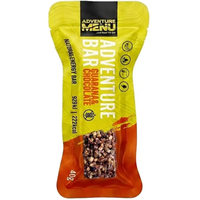 Energetická tyčinka Adventure Bar Guarana & Chocolate 40g