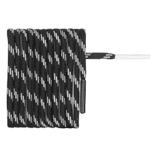 Salewa Hiker Round Shoelace - Black/White