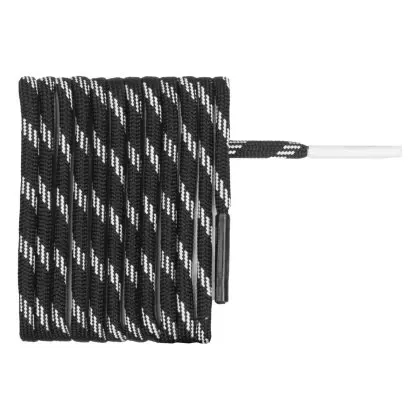 Salewa Hiker Round Shoelace - Black/White