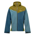 Bunda Salewa Puez 2.5L PTX Jacket - Olive Oil Multi