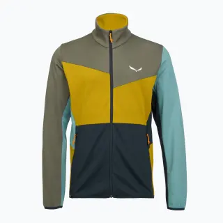 Bunda Salewa Puez Cammino Polarlite Jacket - Faded Green/Multi
