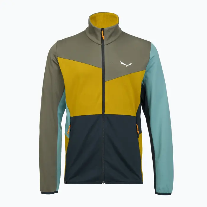 Bunda Salewa Puez Cammino Polarlite Jacket - Faded Green/Multi