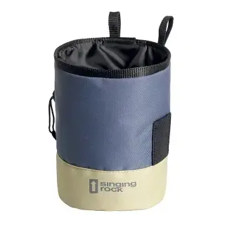 Vrecko na magnézium Singing Rock Chalk Bag Duo - olive/blue