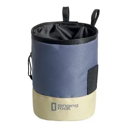Vrecko na magnézium Singing Rock Chalk Bag Duo - olive/blue