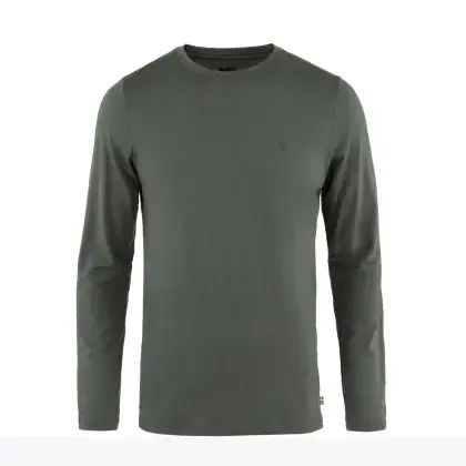 Tričko Fjällräven Abisko Wool LS - Basalt