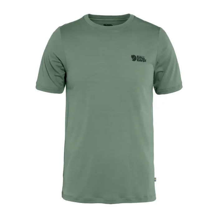 Tričko Fjällräven Abisko Wool Logo SS