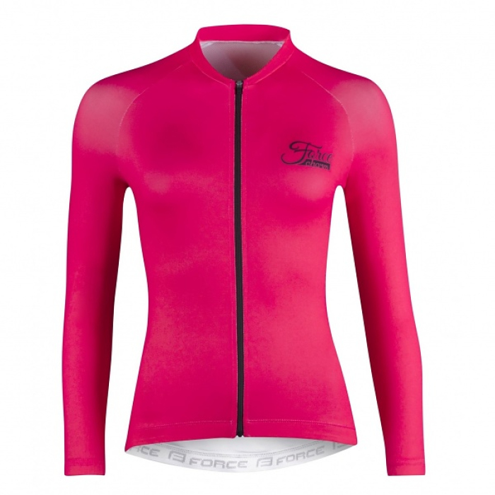 Cyklistický dres Force Charm dlhý rukáv Woman