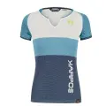 Tričko Karpos Moved Evo Tee Woman - Bluefin/Delphinium