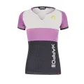 Tričko Karpos Moved Evo Tee Woman - Vulcan/Bloom