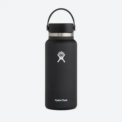 Fľaša Hydro Flask Wide Mouth Cap 32oz (946ml) - Black