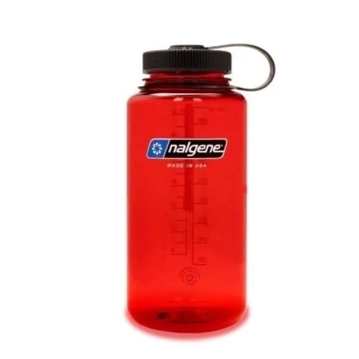 Fľaša Nalgene Wide Mouth Sustain 1000 ml - Red