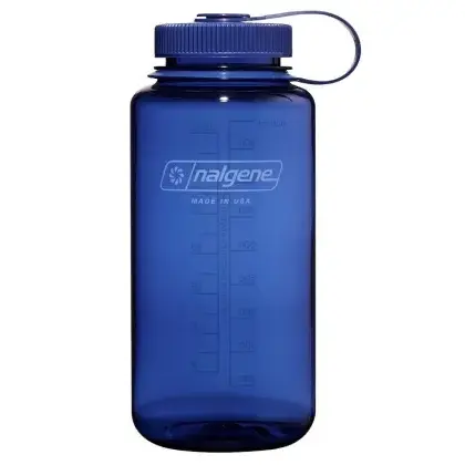 Fľaša Nalgene Wide Mouth Sustain 1000 ml - Denim