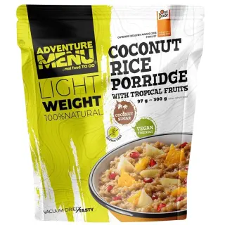 Adventure Menu Ryžovo-kokosová kaša s tropickým ovocím