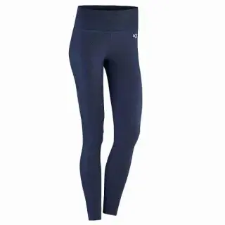 Nohavice Kari Traa Julie Hight Waist Tights Woman - Marine