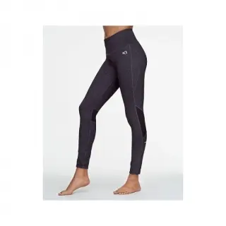 Nohavice Kari Traa Julie Hight Waist Tights Woman - Black