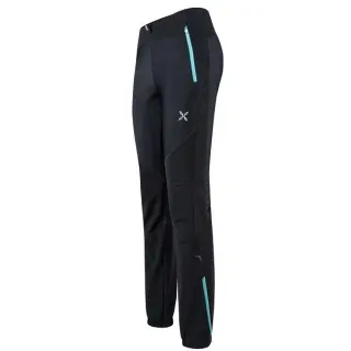 Nohavice Montura Evoque 2 Pants Woman - Nero/Care blue