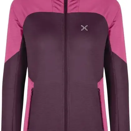 Bunda Montura Rise Maglia Woman - Wine Red/Baton Rouge