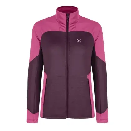 Bunda Montura Rise Maglia Woman - Wine Red/Baton Rouge