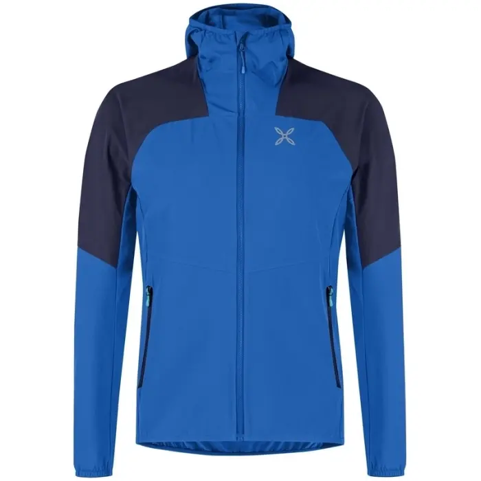 Bunda Montura Rise Hooded Jacket - B.Blue/Graphite Blue