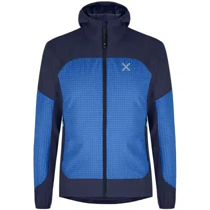 Bunda Montura Seed Hooded Jacket - B.Blue/Graphite Blue