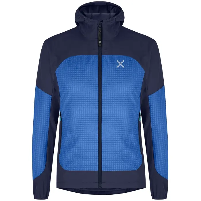 Bunda Montura Seed Hooded Jacket - B.Blue/Graphite Blue