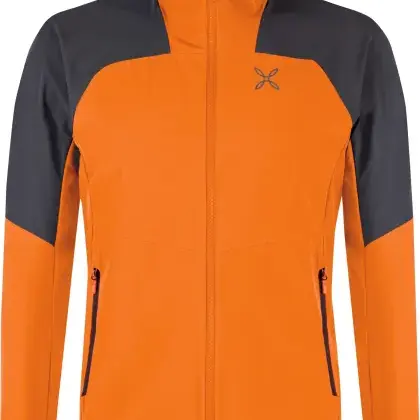 Bunda Montura Seed Hooded Jacket - Orange