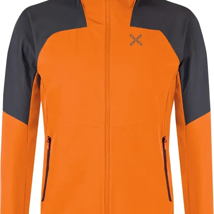 Bunda Montura Seed Hooded Jacket - Orange