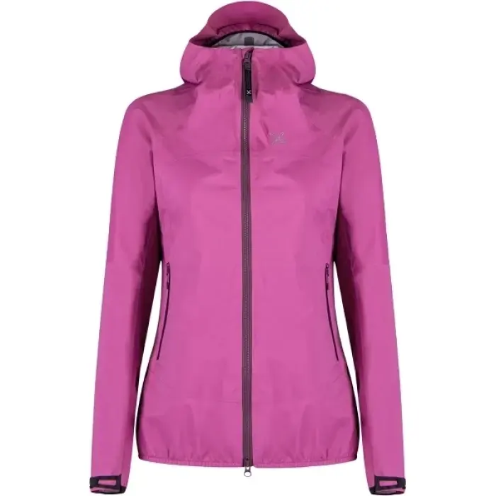 Bunda Montura Upland 3L Hooded Jacket Woman - Baton rouge/Wine Red